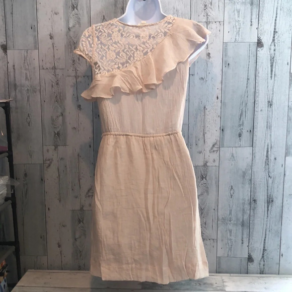 Love Culture Ruffle Lace Dress Small - Picture 4 of 11